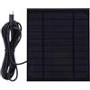 Qutalmi Pannello solare USB C, caricatore solare efficiente per dispositivi esterni, telecamere di sicurezza e campanelli intelligenti