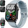 Donerton Smartwatch Uomo Donna, 1.85 HD Orologio Bluetooth Effettua/Risposta Chiamate, 110+ Sportive Smart Watch Cardiofrequenzimetro/Contapassi/SpO2/Sonno, Impermeabile IP68 Fitness Tracker per Android iOS