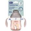Chicco Transition Cup Tazza 4m+ colore Rosa 200 ml