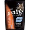 Prolife Gatto Dual Fresh Adulto Salmone & Merluzzo Busta 85 Gr