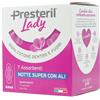 Lady Presteril Notte Super con Ali 7 Assorbenti