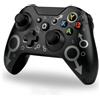 Lampelc Telecomando per Wii, controller Lampelc per Nintendo Wii con telecomando Motion Plus e controller Nunchuck compatibile con Nintendo Wii e Wii U + custodia in silicone (confezione 2 blu scuro)