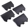Generic 4 pack suitable for Xbox One battery back cover, Xbox One battery cover door, Xbox One S controller, Xbox wireless controller repair case cover parts