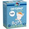 MASTER AID Ortopad Soft Boys Junior - Cerotti Colorati Oculari per Bambini - Cerotto Occlusore Occhio Bambini per il Trattamento di Occhio Pigro e Strabismo - 1 Confezione da 20 Pezzi - 6,7 x 5 cm