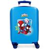 Marvel Joumma Spidey Team Up Valigia da Cabina Blu 33 x 50 x 20 cm Rigida ABS Chiusura a combinazione laterale 28,4 L 2 kg 4 ruote doppie bagaglio a mano, blu, Valigia cabina
