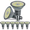DEIFUA Lampadina LED E14 Bianco freddo 1000lm 6W Equivalente 100W Alogena, Pacco da 6, PAR16 Nessun Sfarfallio 6000K, Lampada Riflettore R50 Risparmio energetico, Fascio Largo 120° Non-dimmerabile