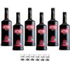 Fiico BOSCO LIQUORI AMARO SILANO 1 LT 6 BOTTIGLIE CON 6 BICCHIERI