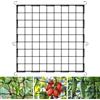 OFFCUP Rete a traliccio 90 x 90 cm, resistente, elastica, con 6 ganci in acciaio, supporto per piante idroponiche, rete da giardino, per giardinaggio, piante da interni ed esterni