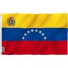 ANLEY Fly Breeze 3x5ft Venezuela 8 Star Flag - Resistente ai raggi UV - Intestazione in tela e doppie cuciture - Bandiere Repubblica Bolivariana del Venezuela Poliestere 3x5ft