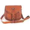 Fatto a mano Borsa a mano messenger donna tracolla tote 19" borsetta in pelle borsa a trac...