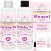 FUNSHOWCASE Multipack Squishy Kits Flex Rubber for Squishy Making Liquid Silicone Pack 500 ml Classic Tabba