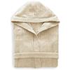 Dolphin Accappatoio Uomo/Donna con Cappuccio Spugna 340gr Cotone MOD. Active (Crema, XXL)