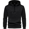 Zilosconcy Felpa Uomo con Cappuccio Casual Primavera e Autumn Sportiva Felpa Uomo con Zip Hip Hop Multicolore con Tasca Pullover Y2k Autunno e Inverno Maglione Oversize Moda Abbigliamento Top Tinta Unita