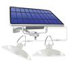FOREVER Luce LED solare Sunari FLS-80 Doppia 6W 520lm 4500K 5500mAh Li-Io ideale per il giardino e il garage.