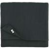 Linen & Cotton Tovaglia da Tavola da 18 Posti in Tessuto Hygge - 100% Lino, Nero (140 x 400 cm) Copritavolo Tovaglia di Stoffa Rettangolare Molto Grande Lunga xxl per Cucina Tavolo da Pranzo