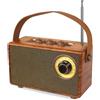 COLSUR Radio FM portatile Vintage,Altoparlante bluetooth portatile Retro Piccola con Radiolina Bluetooth,Cassa portatile Bluetooth con Batteria Ricaricabile,Supporta TF/USB,per Casa,Cucina,all'aperto
