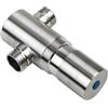 Express Water RUBINETTO A PULSANTE NON TEMPORIZZATO,PER LAVELLI INOX COMANDO A GINOCCHIO, PIEDE, MANO PER LAVELLI, DOCCE, FONTANE 1/2