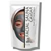 Oïléna Sauna Facciale Caviale Maschera Viso Pulizia Viso Aspiratore Punti Neri Maschera Alginato Peel-Off in polvere Idratante Esfoliante Pulizia dei pori 200 g + dose gratuita
