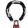 RADIKAL RK75120 Blocca Disco + Catena Alta Sicurezza Antifurto Moto Omologato CLASSE SRA, 120cm, Made in Europe