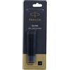 Markenlos Cartucce di inchiostro Parker Quink, penna stilografica nera (confezione da 2...