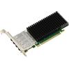 KALEA-INFORMATIQUE Scheda controller PCIe a 4 porte 10G SFP+ e 25G SFP28 Fibre Ethernet LAN con chipset Intel E810