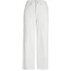 JJXX Jxmilla Wide HW Culotte Jeans DNM, Bianco, 27W x 32L Donna