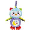 Clementoni - 17801 - Good Night Owl - Peluche Neonato Interattivo, Luce Notturna, Luci E Suoni, Giocattolo Bambini 0-36 Mesi