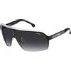 Carrera Occhiali da Sole TOPCAR 1/N Black White/Grey Shaded 99/1/115 uomo
