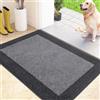 FCSDETAIL Zerbino Interno 60 x 90 cm, Tappetino Antiscivolo e Lavabile in Lavatrice, Tappetino d'Ingresso Assorbenti per Cane, Ingresso, Porta, Corridoio