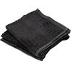 Cuisinart Set di 2 strofinacci da cucina in bambù nero, antimicrobici, resistenti agli odori, assorbenti, in misto bambù e cotone, 40 x 70 cm