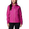 Columbia Impermeabile e Traspirante Giacca Antipioggia, Fucsia, S Donna