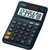 CASIO Calcolatrice da tavolo MS-8E - 31,7x103x145 mm - 8 cifre - plastica - blu - Casio (unità vendita 1 pz.)