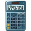 CASIO Calcolatrice da tavolo MS-100EM - 10 cifre - blu - Casio (unità vendita 1 pz.)