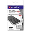 Verbatim - Memoria SSD portatile Store 'N'Go Usb 3.1 - con tastierino numerico - 53402 - 256GB (unità vendita 1 pz.)