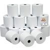 SABACART Rotolo registratore cassa - 57,5 mm x 20 m - 60 gr - diametro esterno 50 mm - anima 12 mm - carta pura cellulosa - Sabacart - blister 10 pezzi (unità vendita 1 pz.)
