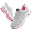 todaysunny Scarpe Running Donna Sportive Sneakers Scarpe da Ginnastica con Cuscino Camminata Scarpe Traspiranti Trekking Tennis Trail Jogging Palestra Scarpe Outdoor Fitness Platform Sneakers