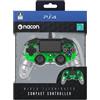 NACON Compact Controller Wired para PS4/PC Iluminado Verde
