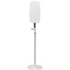 QTS Supporto telescopico in metallo grigio per distributore elettronico gel - h130 c