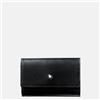 Montblanc Astuccio portachiavi per 6 chiavi Montblanc Meisterstuck con bottone - nero - MB