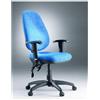UNISIT Sedia operativa girevole Unisit Oberon OBOB - rivestimento Eco blu OBOB/EB