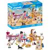 PLAYMOBIL 71744 CAFFETTERIA CON GATTI