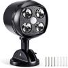 Editbar LED Faretto a Batteria Luci da Esterno di Sicurezza Luce LED Sensore Movimento Flessibile PIR Removibile per Giardino, Vialetto, Patio, Ingresso IP65 [Classe di efficienza energetica A+++]