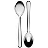 Alessi BG02/14 Amici Posate per Insalata in Acciaio Inossidabile 18/10, Lucido