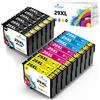 Q-image 29 XL Cartucce d'inchiostro Compatibili per Epson 29XL Sostituzione per Expression Home XP-235 XP-245 XP-247 XP-255 XP-257 XP-332 XP-335 XP-342 XP-345 XP-352 XP-355 XP-432 XP435 (15 Pezzi)