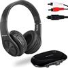 Retekess TA005 Cuffie Wireless per TV,Cuffie Wireless per Ascolto TV con Trasmettitore,Batteria Ricaricabile Integrata,Supporta Ingresso Stereo,AUX e RCA,Alto Volume per Anziani