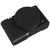 SundayZaZa Custodia protettiva in gel di silicone per Sony Cyber-shot DSC- RX100 VII / RX100M7 Borsa protettiva in gomma morbida per fotocamera nera