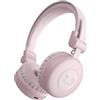 Fresh 'n Rebel Code Core, Cuffie Bluetooth senza fili, sull'orecchio, 30 ore di autonomia, con microfono e assistente vocale, controllo del volume e tasti play/pause, pieghevoli (Smokey Pink)