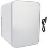Qcwwy Frigorifero Elettrico, Frigo Personale Frigo per Frigorifera di Raffreddamento Energetico Risparmio di Energia 10L 10 Litri di Raffreddamento del Compressore per Congelatore Mini