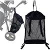 LZFAN Borsa di stoccaggio del carrello di spinta del golf,Organizzatore del carrello di golf, Borsa di stoccaggio di estensione posteriore,Accessori di rete della rete del carrello di spinta