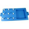 3D3 & CO Scheda a 9 pin in plastica sostenibile per terapia occupazionale, kit di test nine hole peg test (9HPT) per migliorare la destrezza delle dita, test di abilità